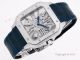(TW ) Skeleton Santos De Cartier Stainless Steel 39.8mm Copy Watch Blue Leather Band (4)_th.jpg